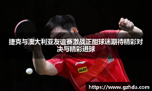 捷克与澳大利亚友谊赛激战正酣球迷期待精彩对决与精彩进球